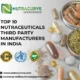 Top 10 Nutraceuticals Third Party Manufacturers in India