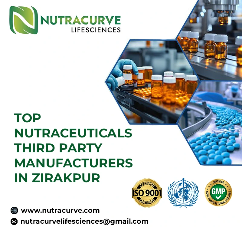 Top Nutraceuticals Third Party Manufacturers in Zirakpur